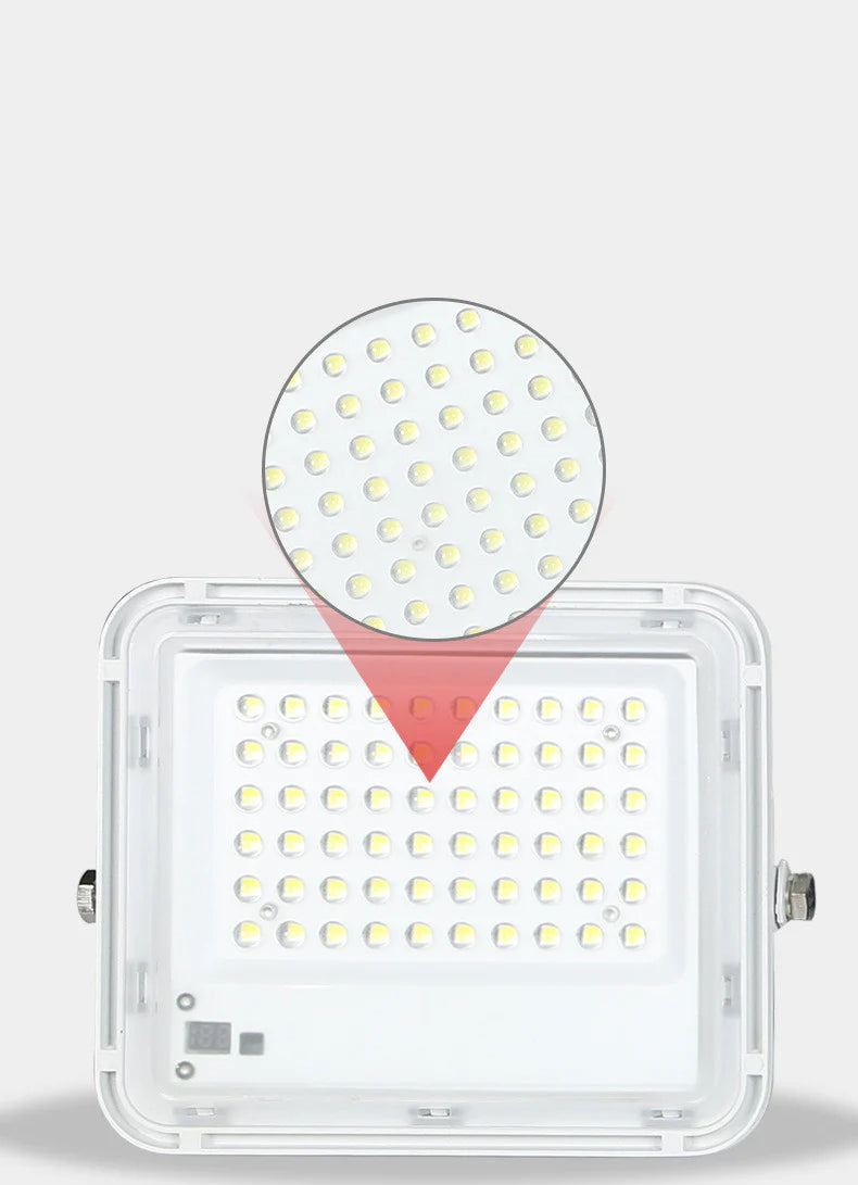 Proiector LED 500W cu Panou Solar si Telecomanda Rezistent la Apa IP65